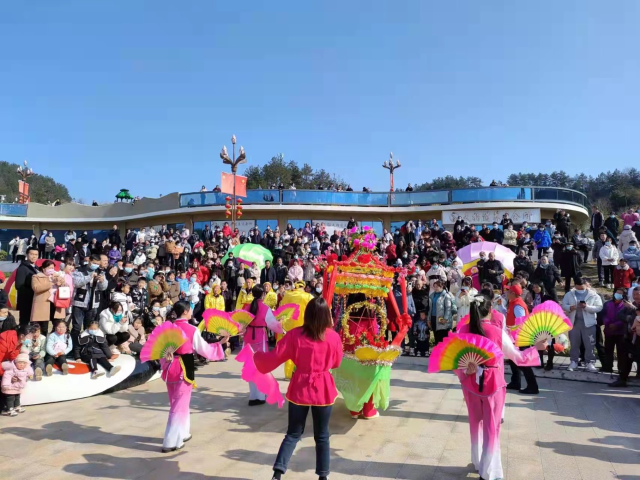 “欢欢喜喜过大年”非遗民俗进景区